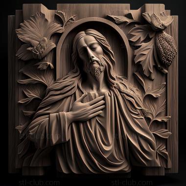 3D model st jesus (STL)